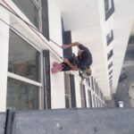 Application of waterjet in washing